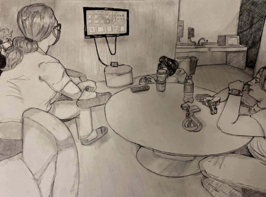 5 Person Still Life