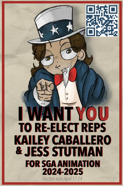 SGA (2024-2025) Election Poster 2
