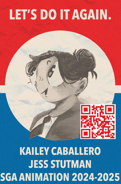 SGA (2024-2025) Election Poster