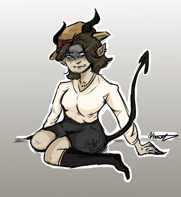 Devil Girl (Original Piece)