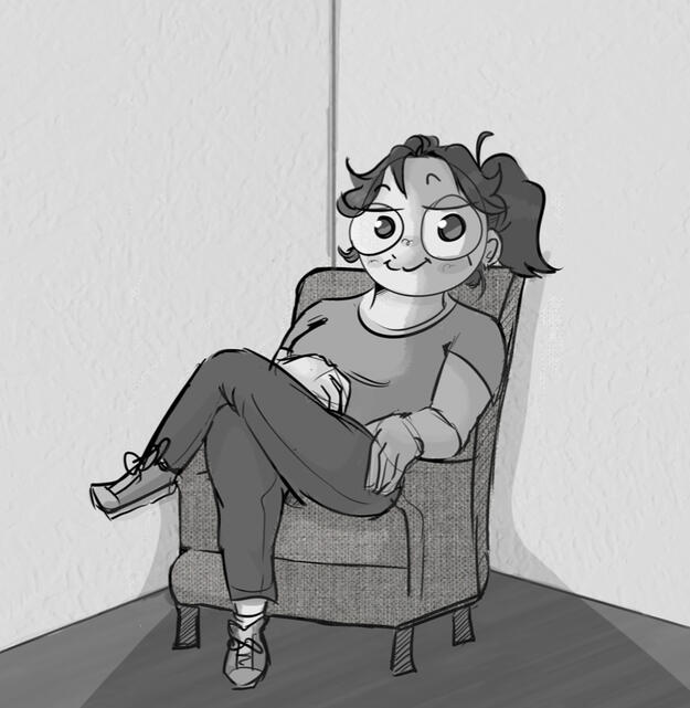 Stylized Self Portrait