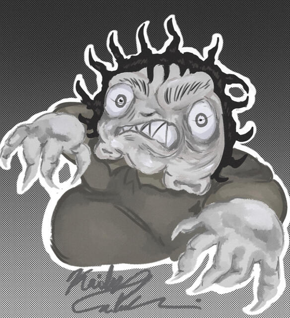 Fan Art of MeatCanyon's Melvin Macabre